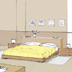 immagine_FPA Progetti_Architettura civile_studio per camera da letto_vista prospettica